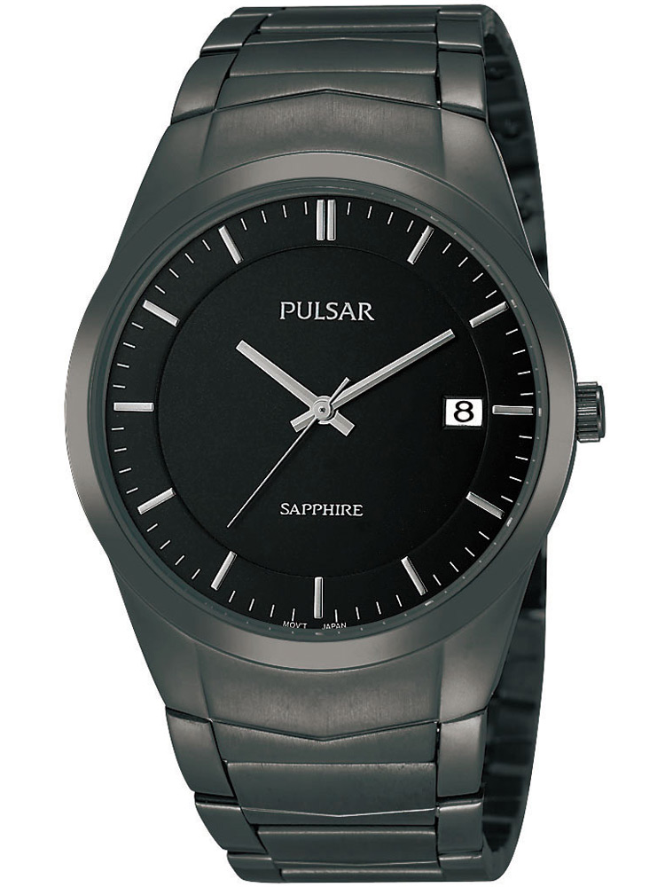 Pulsar PS9141X1 Men s Watch Black with Sapphire Glass