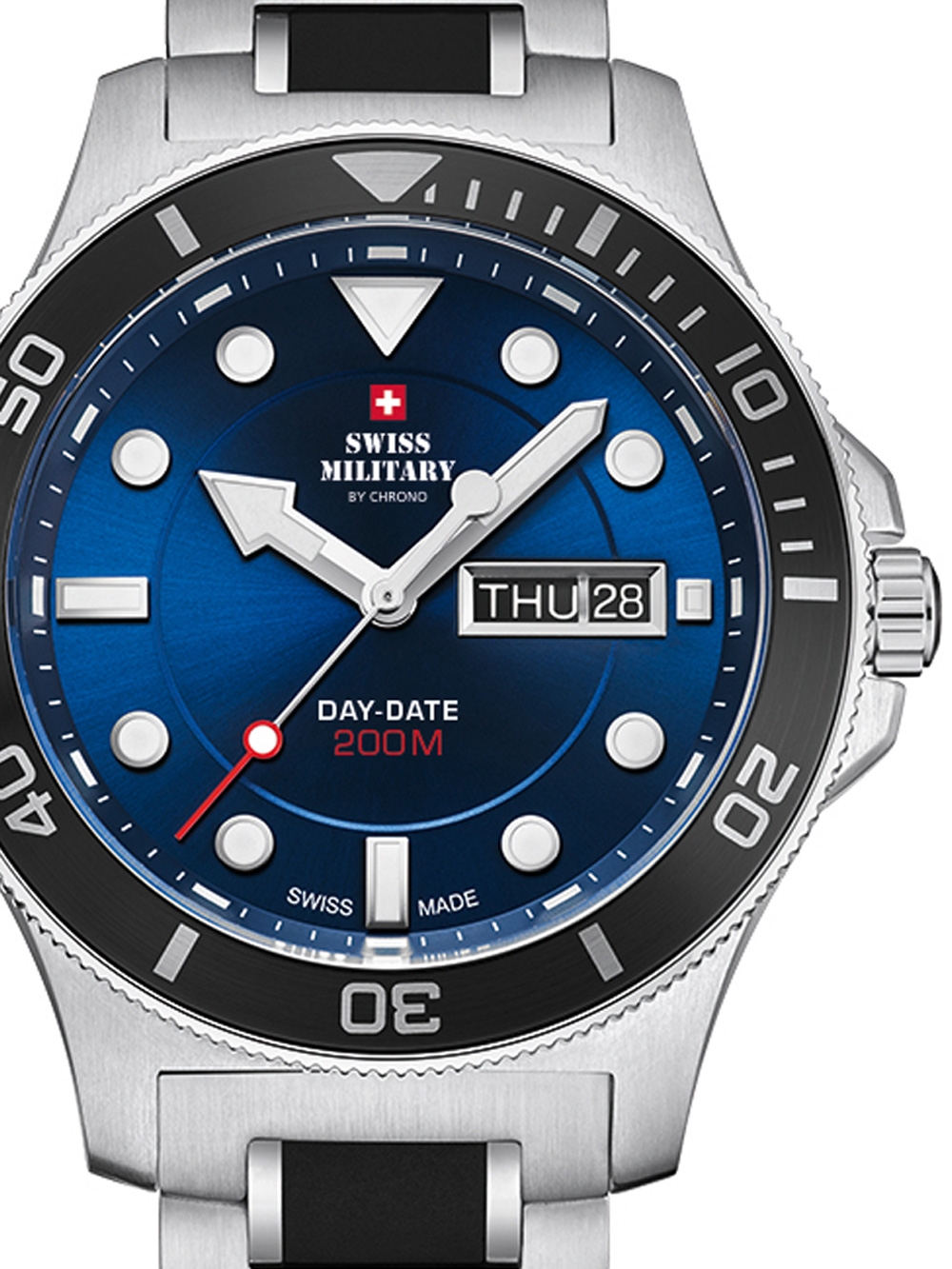 Swiss Military SM34068.02 Men's 42mm 20ATM