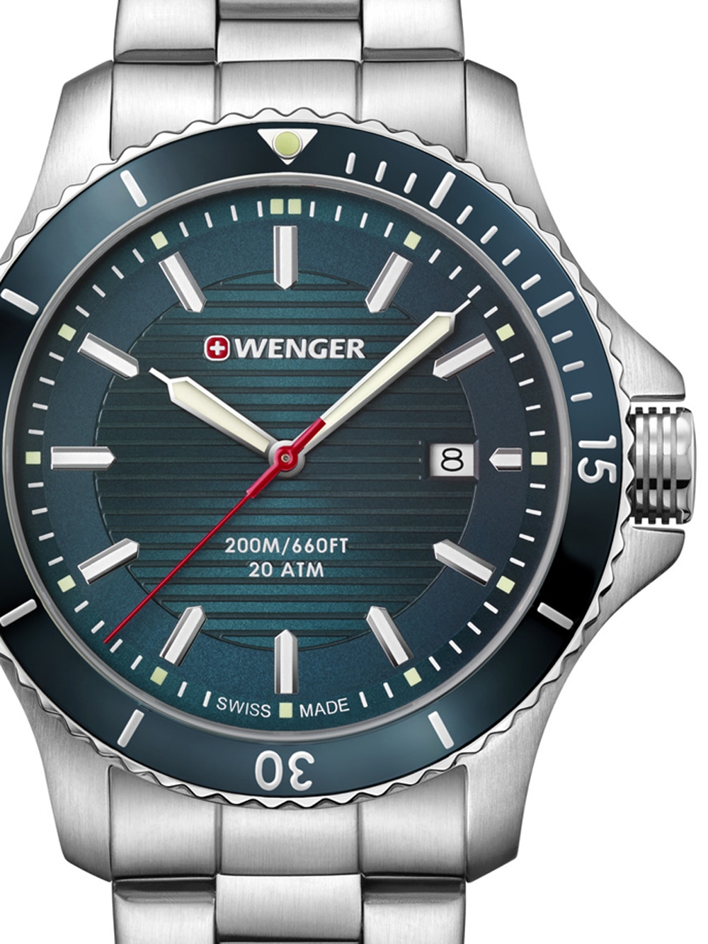 Wenger 01.0641.129 Seaforce Men's 43mm 20ATM BY Wenger - Watches available at DOYUF