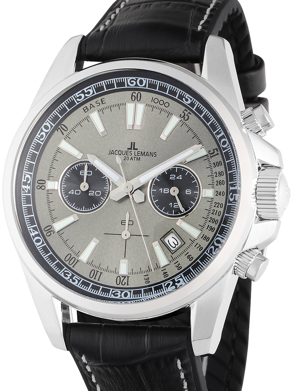 Jacques Lemans 2117q Liverpool Mens Chronograph 44mm 20atm