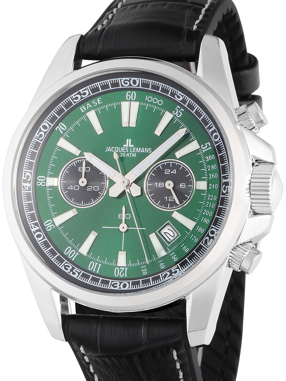 Jacques Lemans 1-2117T Liverpool Mens Chronograph 44mm 20ATM BY Jacques Lemans - Watches available at DOYUF