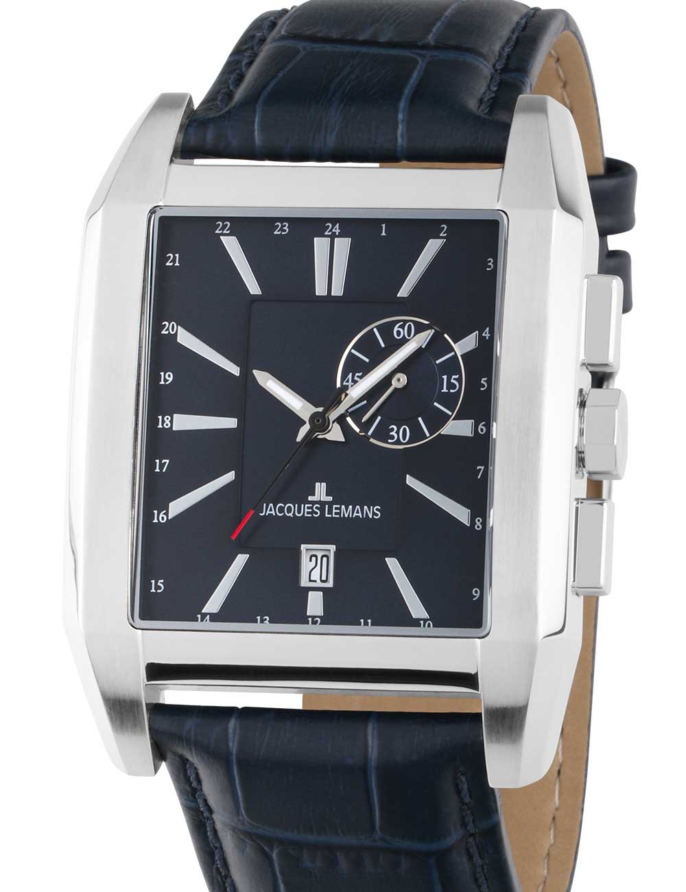 Jacques Lemans 1-2162B Torino square Mens Watch 38mm 5ATM BY Jacques Lemans - Watches available at DOYUF