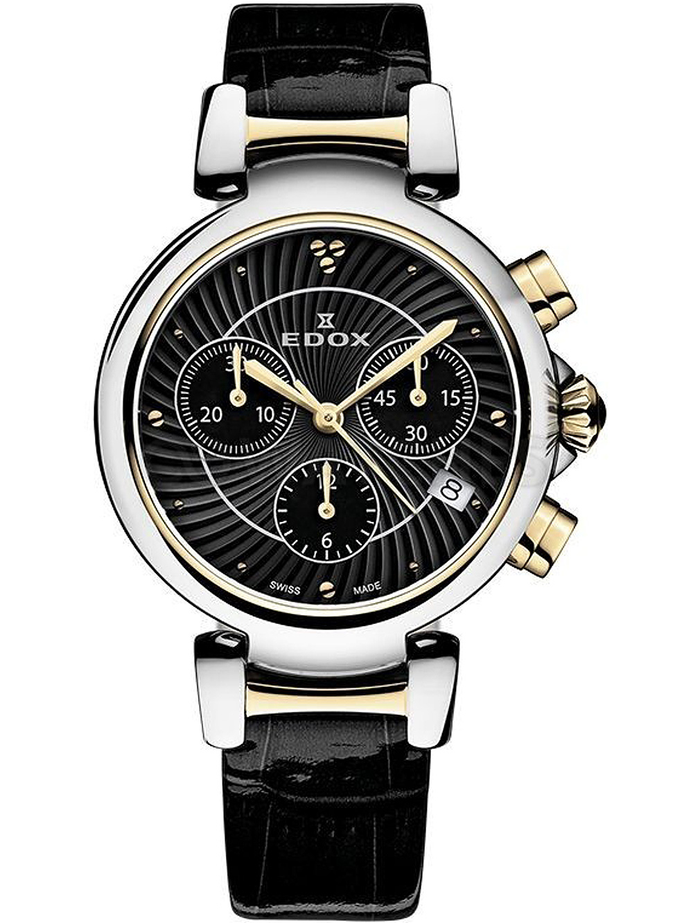 Edox 10220-357RC-NIR LaPassion Chronograph Ladies Watch 35mm 5ATM BY EDOX - Watches available at DOYUF