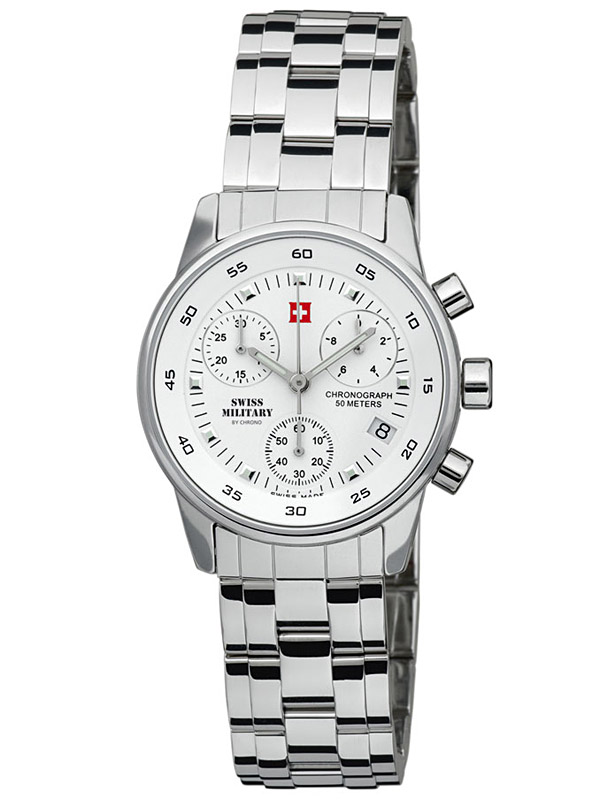 Swiss Military SM34013.02 Ladies Chronograph 31mm 5 ATM BY Swiss Military - Watches available at DOYUF