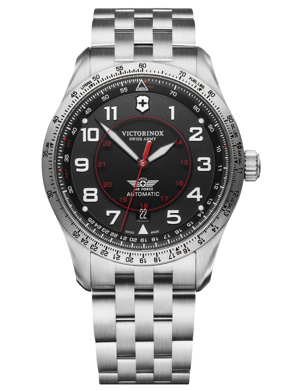 Victorinox 241888 Airboss automatic 42mm 10ATM BY VICTORINOX - Watches available at DOYUF