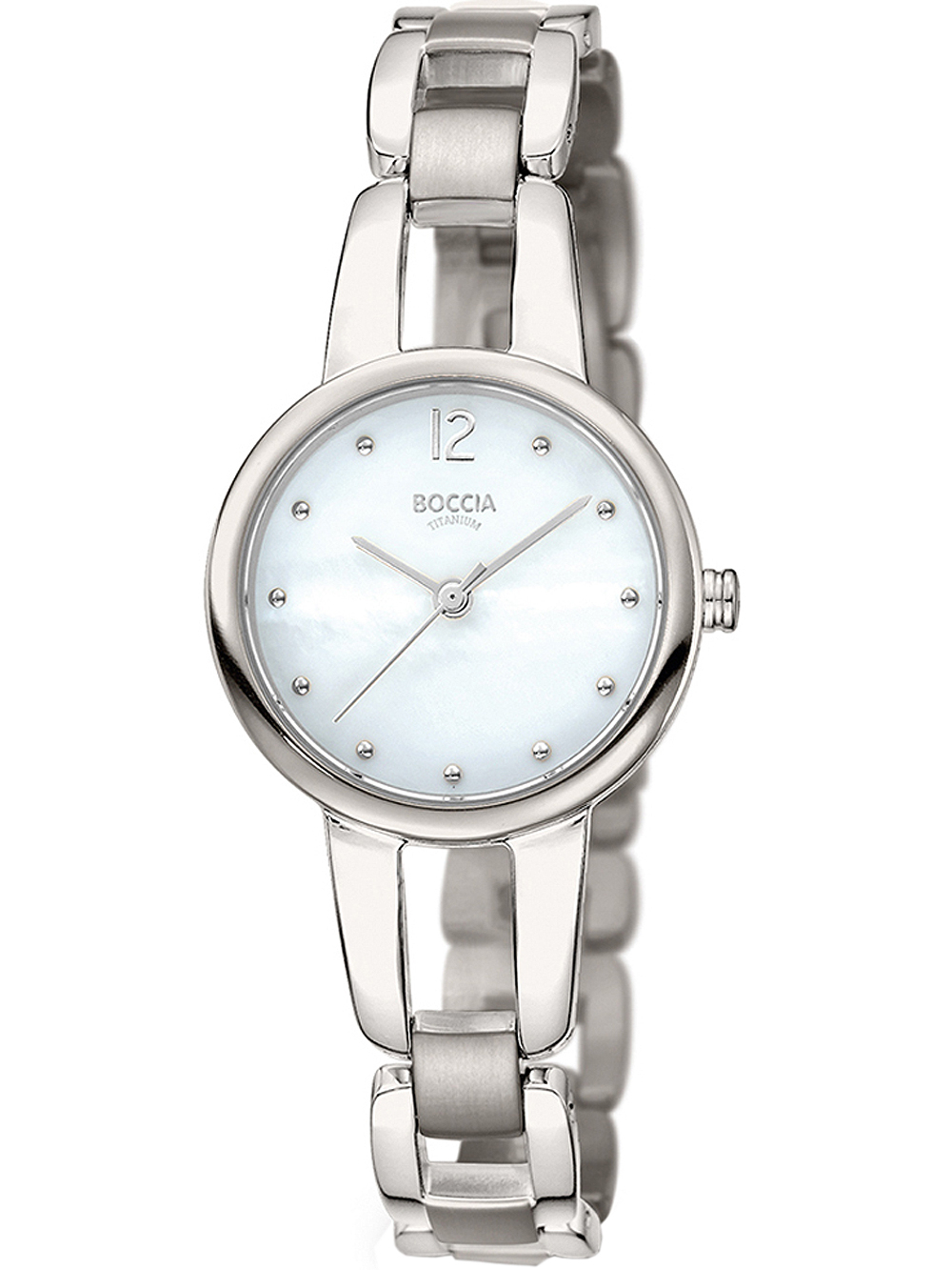 Boccia 3290-01 ladies watch titanium 28mm 5ATM BY Boccia - Watches available at DOYUF