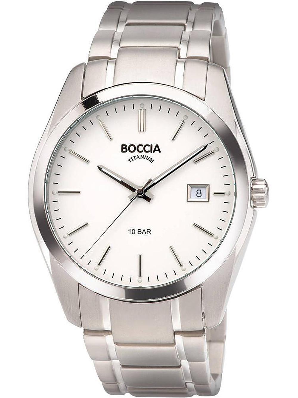 Boccia 3608-03 men`s watch titanium 41mm 10ATM BY Boccia - Watches available at DOYUF