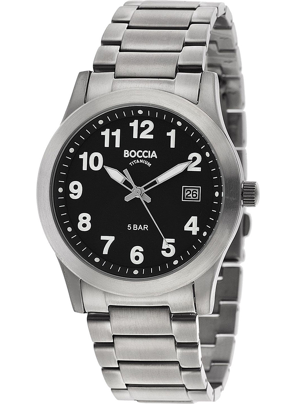 Boccia 3619-03 Men`s Watch Titanium 40mm 5ATM BY Boccia - Watches available at DOYUF