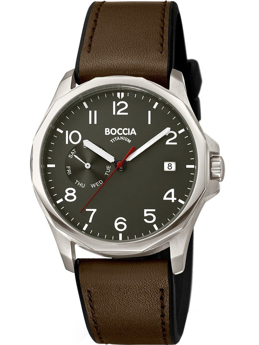 Boccia 3644-01 men`s watch titanium 40mm 10ATM BY Boccia - Watches available at DOYUF