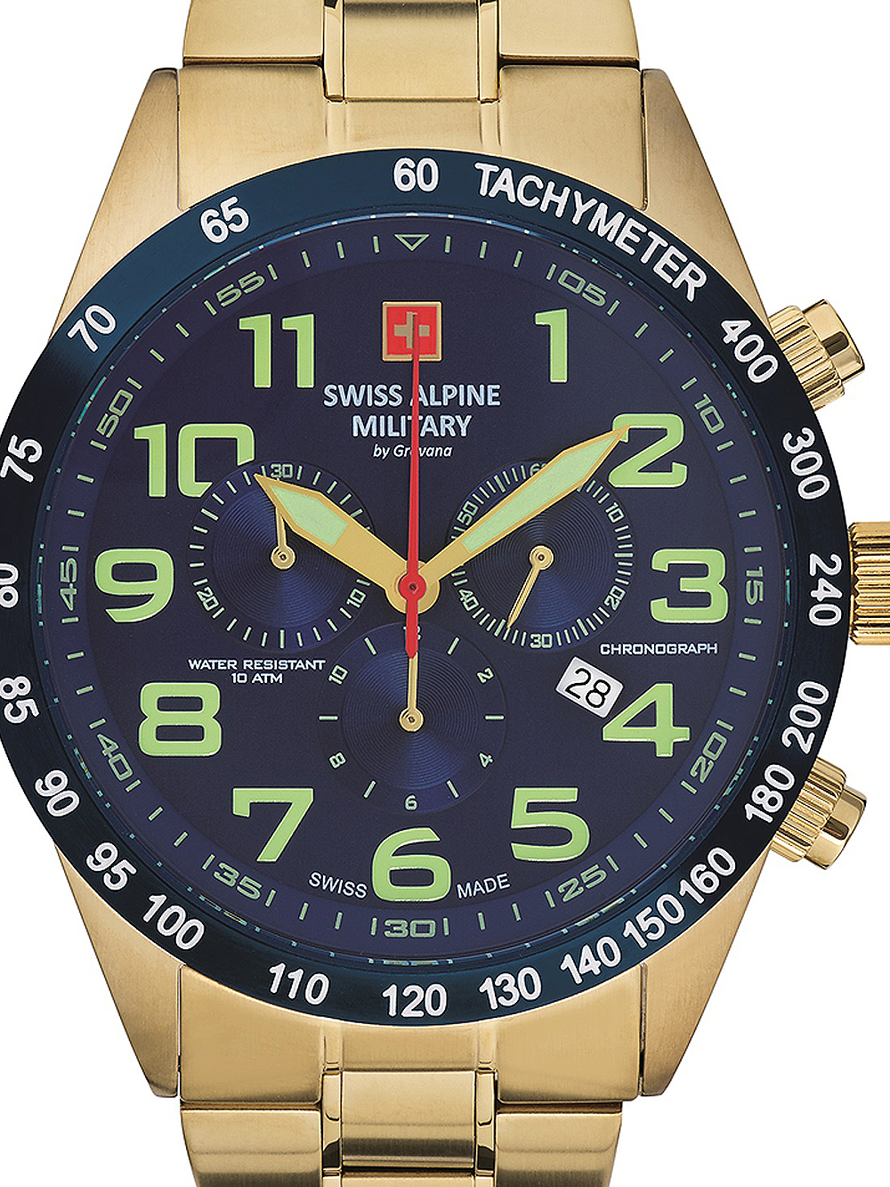 Swiss Alpine Military 7047.9115 chrono 45mm 10ATM BY SWISS ALPINE MILITARY - Watches available at DOYUF