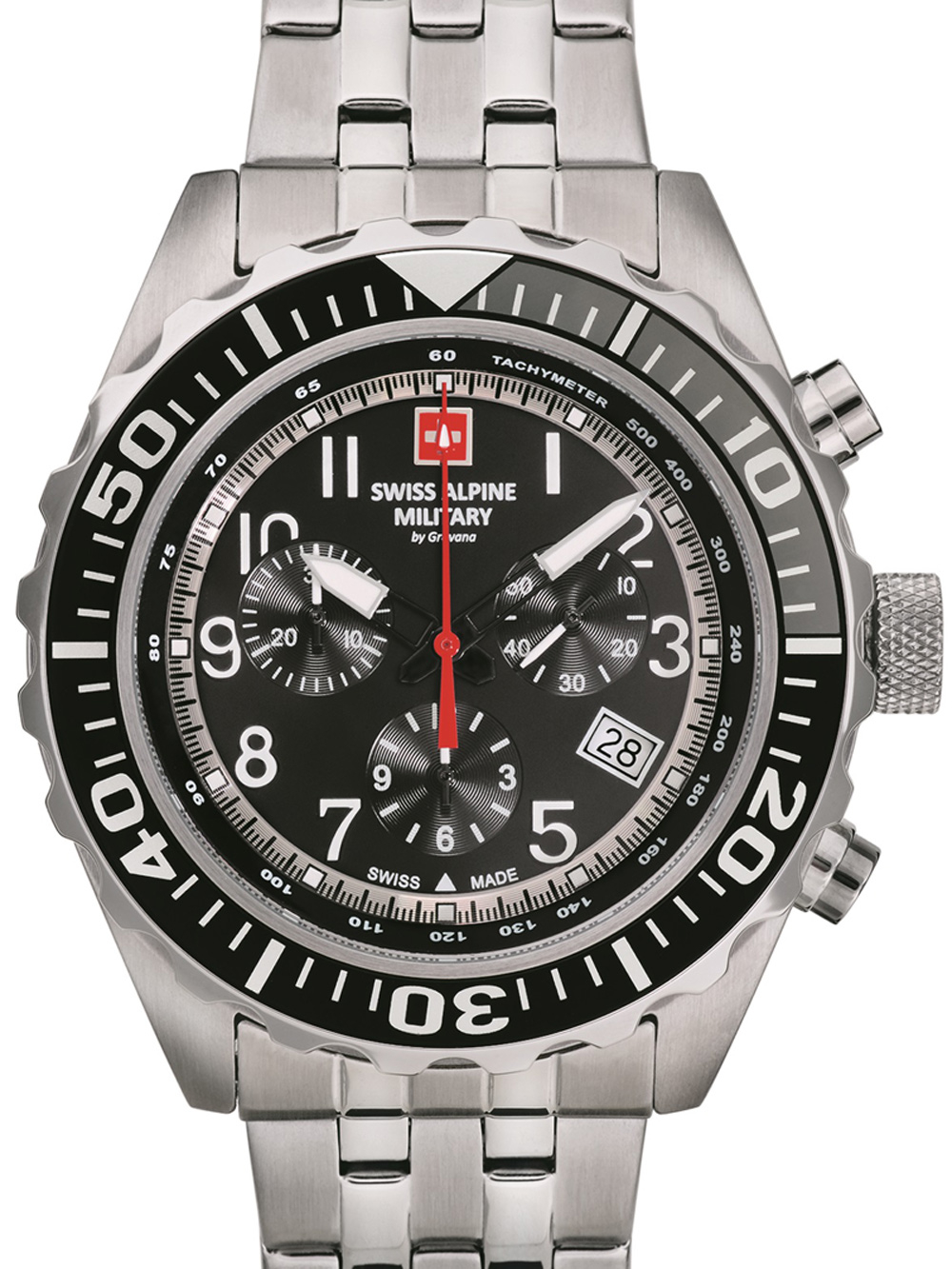 Swiss Alpine Military 7076.9137 chrono 44mm 10ATM