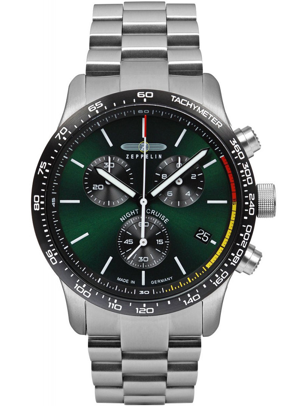 Zeppelin 7288M-4 Night Cruise Chronograph Mens Watch 42mm 10ATM BY ZEPPELIN - Watches available at DOYUF