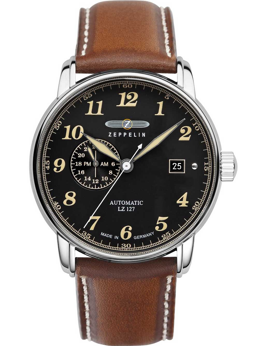 Zeppelin 8668-2 Graf Zeppelin LZ127 automatic 41mm 5ATM BY ZEPPELIN - Watches available at DOYUF