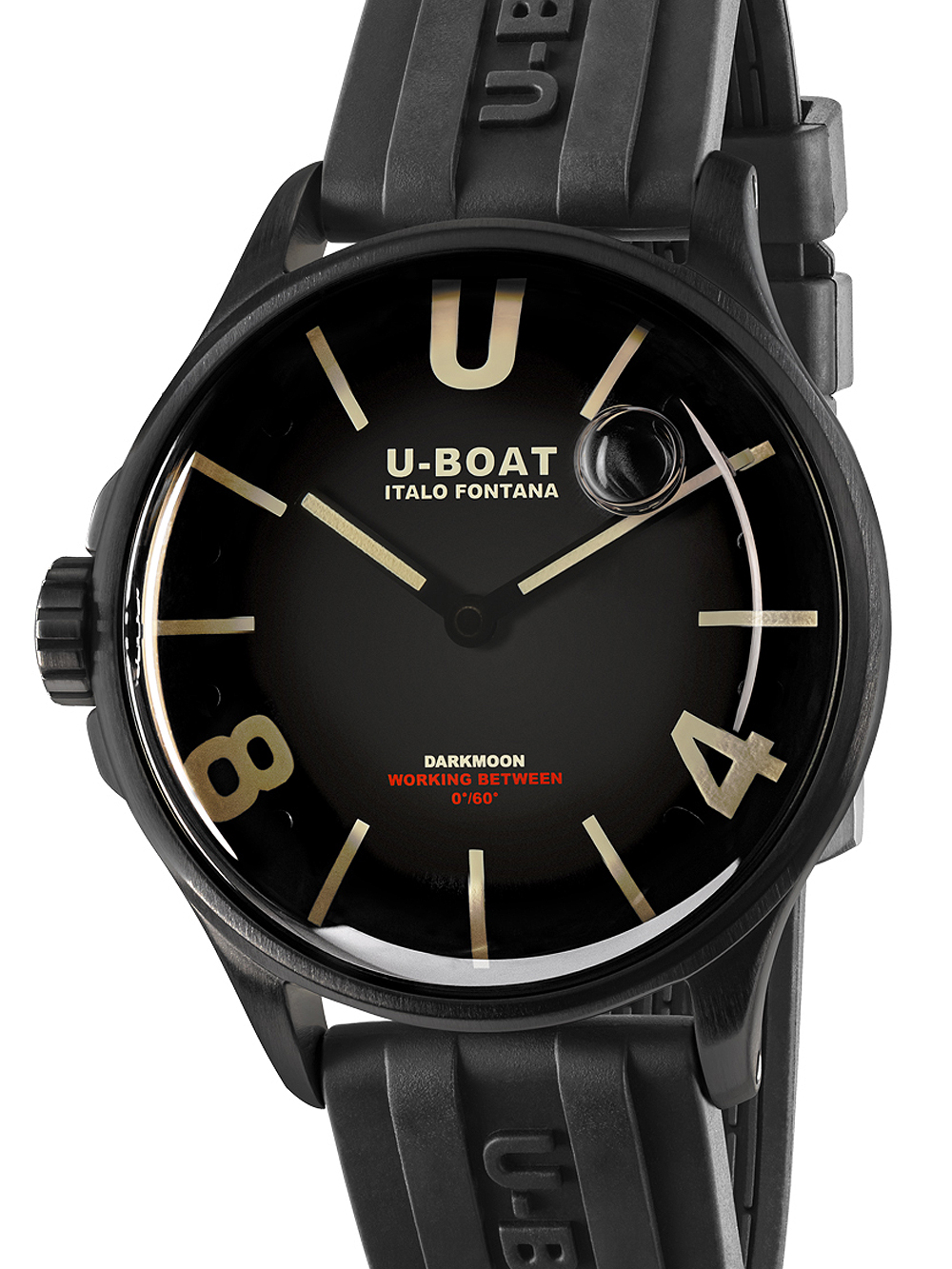 U-Boat 9019/A Darkmoon 40mm IPB 5ATM BY U-BOAT - Watches available at DOYUF