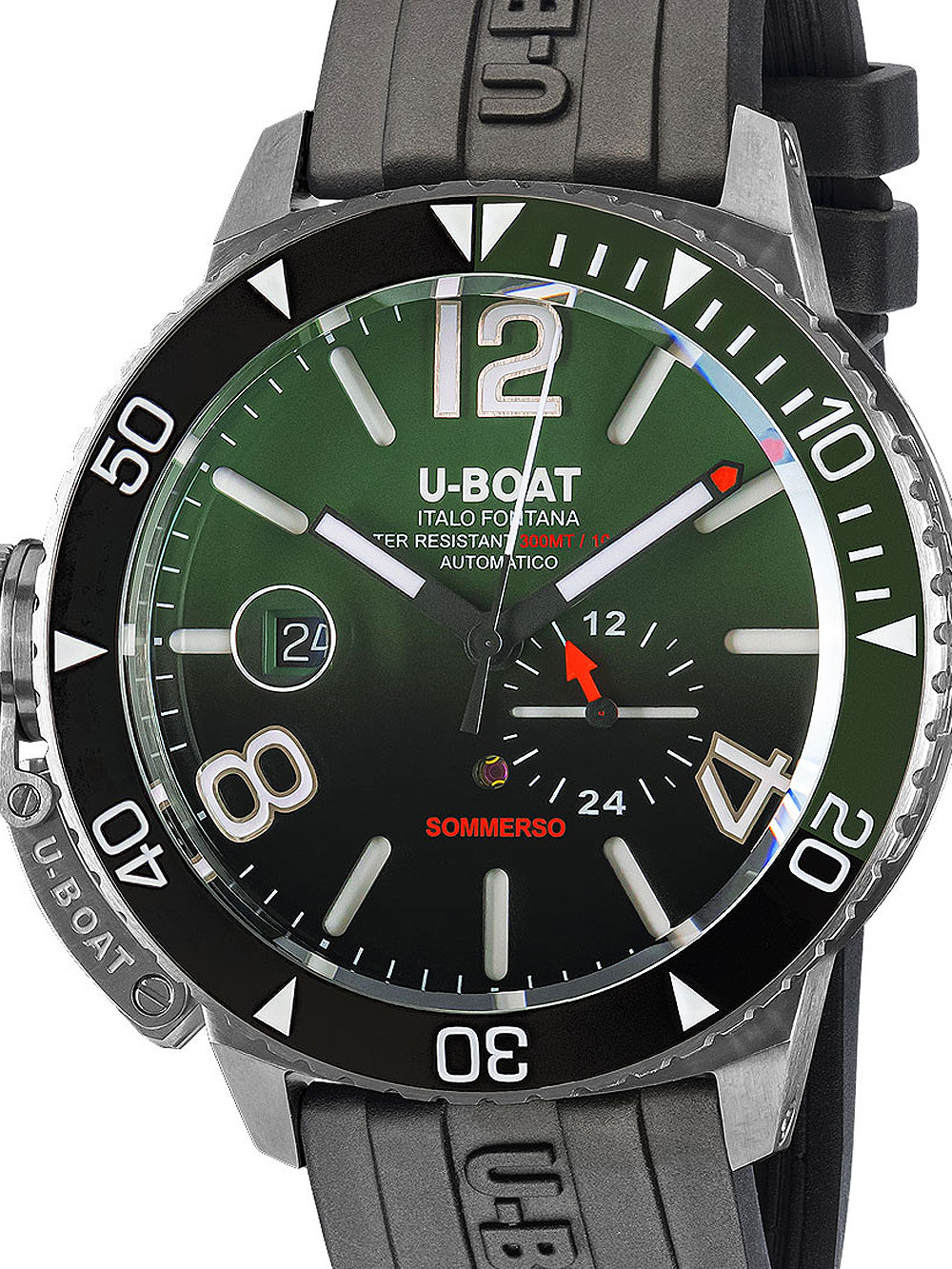U-Boat 9520 Sommerso Automatic Mens Watch 46mm 30ATM BY U-BOAT - Wristwatch available at DOYUF