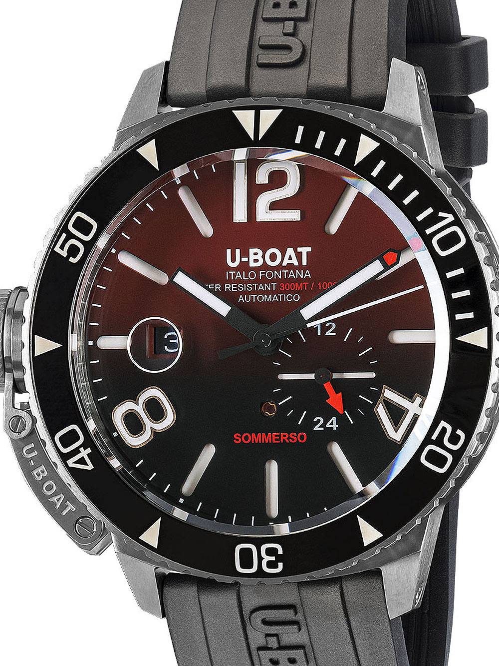 U-Boat 9521 Sommerso Automatic Mens Watch 46mm 30ATM BY U-BOAT - Watches available at DOYUF