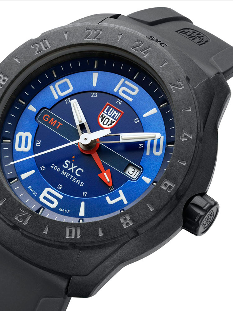 Luminox XU.5023 SXC PC Carbon GMT 5020 Space Series 45mm 200M BY Luminox - Watches available at DOYUF