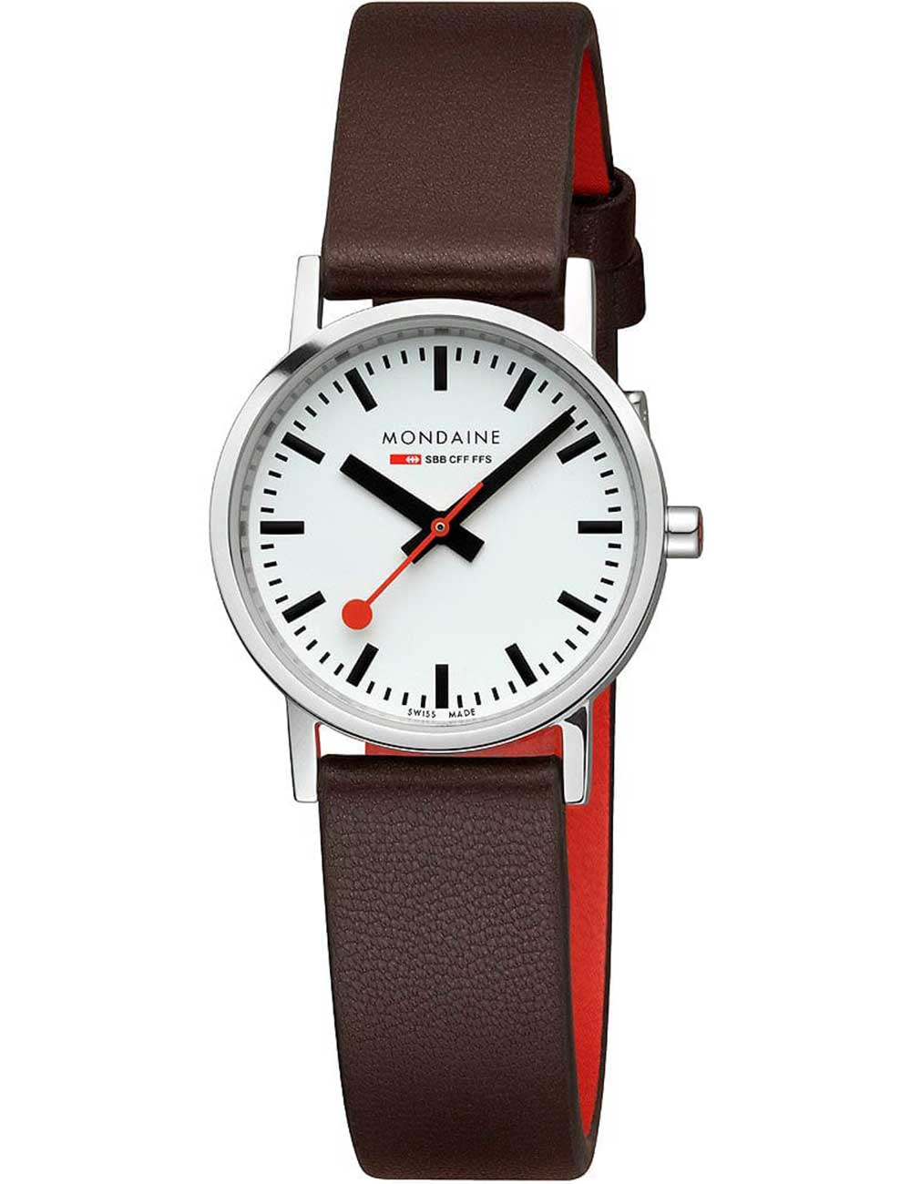 Mondaine A658.30323.11SBGV Ladies Watch Classic SBB vegan 30mm 3ATM BY MONDAINE - Watches available at DOYUF