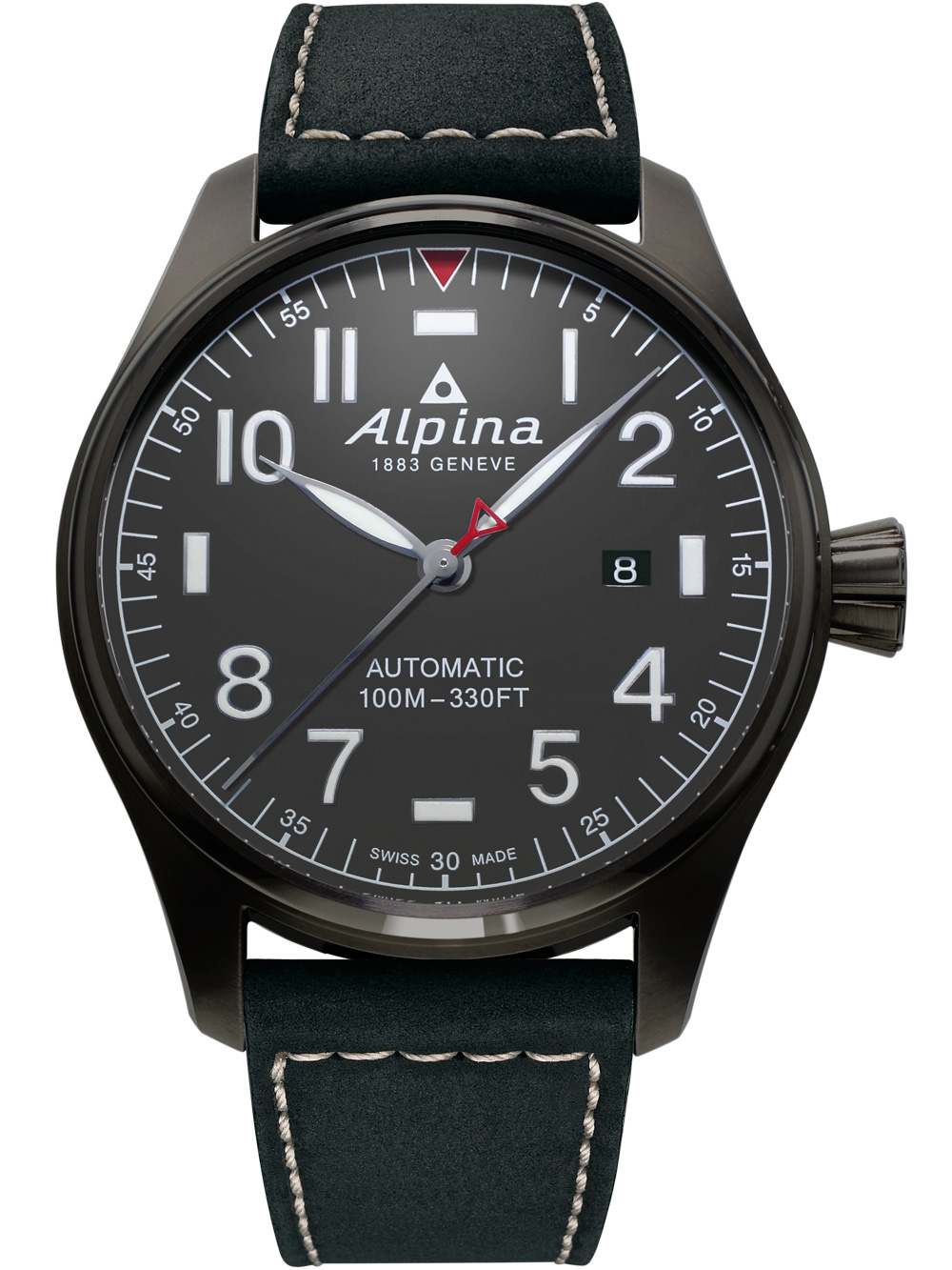 Alpina AL-525G4TS6 Startimer Pilot Automatic Mens Watch 44mm 10ATM BY Alpina - Watches available at DOYUF