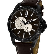 Jacques Lemans 1-1775E Liverpool Automatic Mens Watch 50mm 10 ATM