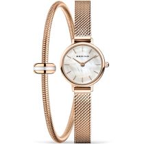 Bering 11022-364-Lovely-2-GWP170 Ladies Watch Classic Gift set with bracelet 22mm 3ATM