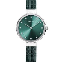 Bering 12034-808 Classic Ladies Watch Swarovski Crystals 34mm 3ATM 