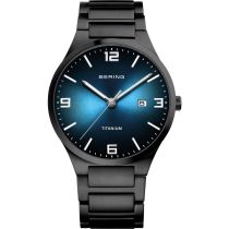 Bering 15240-727 men`s Titanium Mens Watch 40mm 5ATM