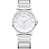 Bering 19535-754 Ladies Watch Ceramic Solar 35mm 3ATM