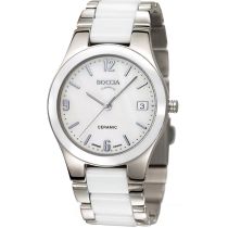 Boccia 3189-01 ladies watch ceramic titanium 32mm 5ATM