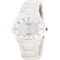 Boccia 3216-01 ladies watch ceramic titanium 35mm 3ATM