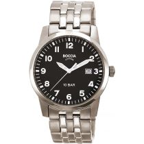 Boccia 3631-02 Men`s Watch Titanium 38mm 10ATM