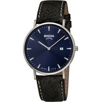 Boccia 3648-02 men`s watch titanium 39mm 3ATM