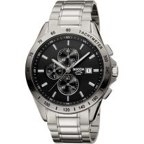 Boccia 3751-01 Men`s Watch Chronograph Titanium 43mm 10ATM