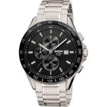 Boccia 3751-02 men`s watch chronograph titanium 43mm 10ATM