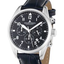 Jacques Lemans 42-2B Barcelona Mens Chronograph 42mm 10ATM