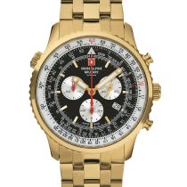 Swiss Alpine Military 7078.9117 chrono men`s 45mm 10ATM