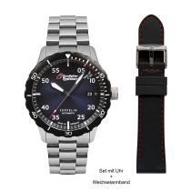 Zeppelin 7268M-3-Set Eurofighter Typhoon Automatic Mens Watch 43mm 20ATM