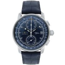 Zeppelin 8670-3 100 years Chrono Men's 43mm 5ATM