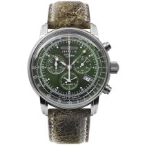 Zeppelin 8680-4 100 years Chrono Men's 42mm 5ATM