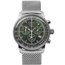 Zeppelin 8680M-4 alarm chrono 100 years 43mm 5ATM