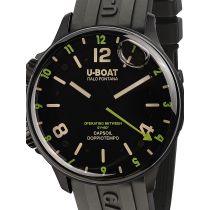 U-Boat 8840/B Capsoil Doppiotempo DLC GMT 45mm 10ATM