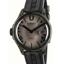 U-Boat 9551 Darkmoon Grey Camouflage Mens Watch 40mm 5ATM