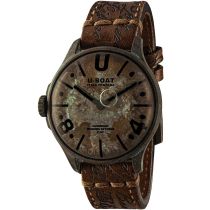 U-Boat 9600/A Mens Watch Darkmoon Unico 45mm 50M