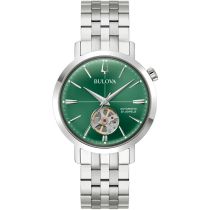 Bulova 96A319 Mens Watch Aerojet Automatic 38mm 3ATM