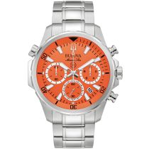 Bulova 96B395 Marine Star Mens Watch Chronograph 47mm 10ATM