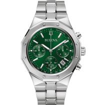 Bulova 96B409 Misc Classic Chronograph Mens Watch 44mm 10ATM