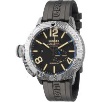 U-Boat 9999 Mens Watch Sommerso Damascus Automatic 46mm 30ATM