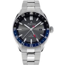 Alpina AL-247GB4E6B Alpiner GMT Mens Watch 42mm 10ATM