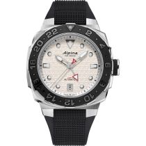 Alpina AL-560LG3VE6 Mens Watch Startimer Heritage Automatic GMT 39mm 30ATM