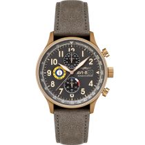 AVI-8 AV-4011-0P Mens Watch Hawker Hurricane Classic Chronograph 43mm 5ATM